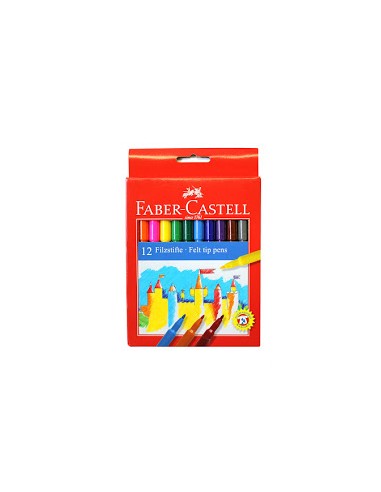 ROTULADOR FABER 24 COLORES LAVABLE