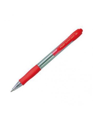 PILOT SUPER GRIP ROJO 0.7