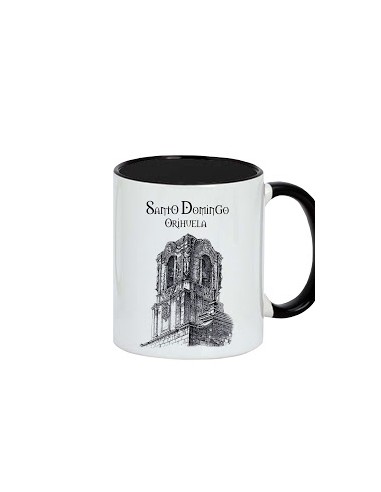 TAZA NEGRA CAMPANARIO