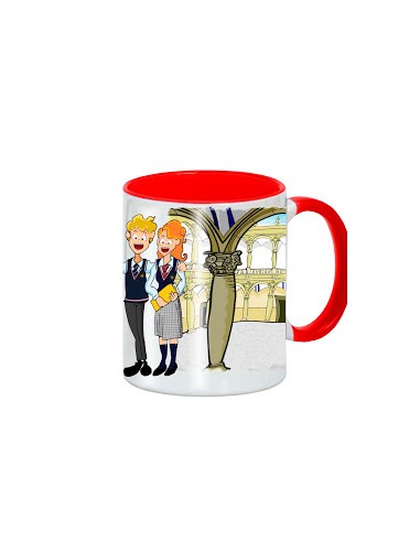 TAZA ROJA INFANTIL CLAUTRO